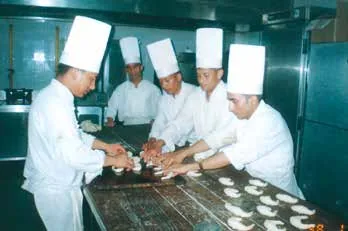 Hospitality kitchen team